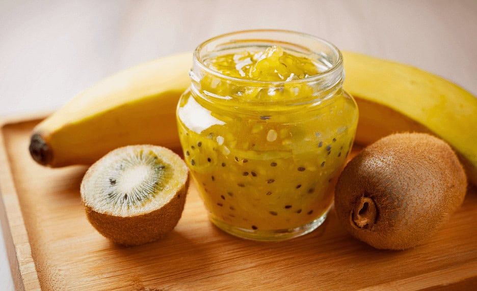 Confiture banane kiwi : une alliance exotique et acidulée à découvrir absolument 1 confiture banane kiwi