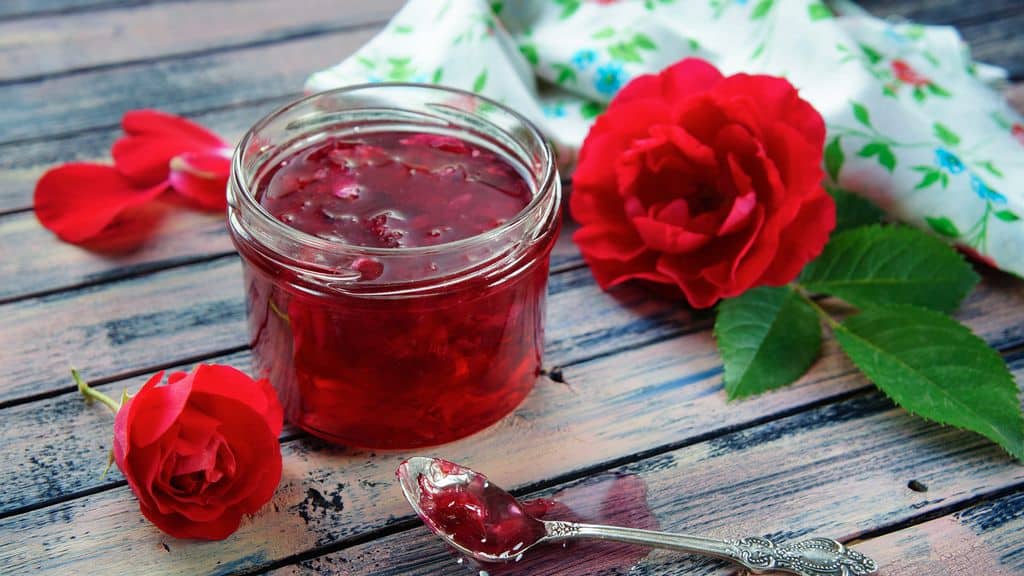 confiture de petale de rose