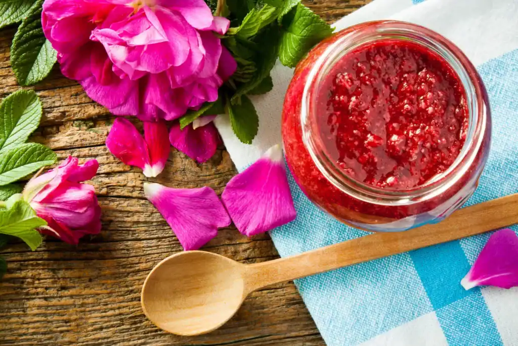 confiture de petale de rose origine