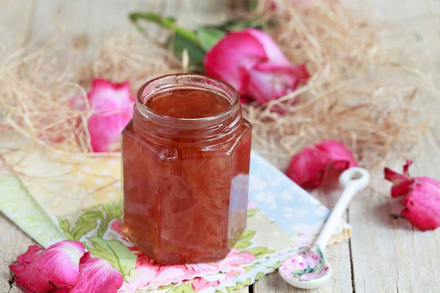 confiture de petale de roses libanaises
