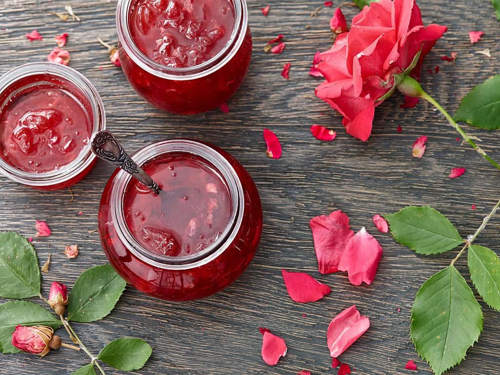 recette confiture de petale de rose